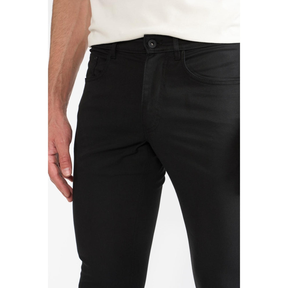 Perona Hanoi Black Mid Waist Silm Fit Pant