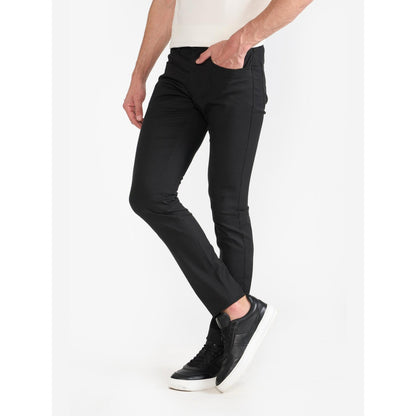 Perona Hanoi Black Mid Waist Silm Fit Pant