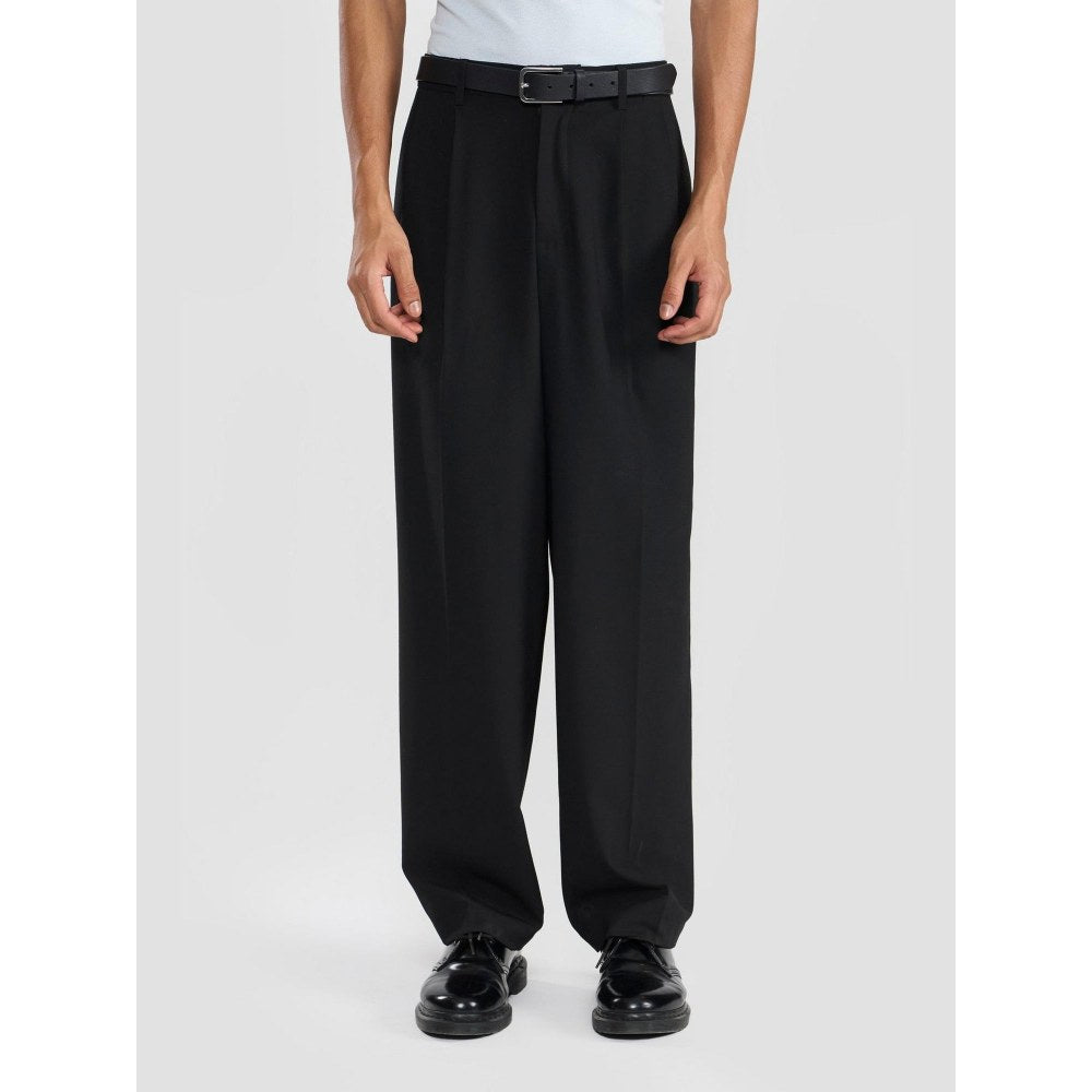 Perona Julio Black Relaxed Fit Pant