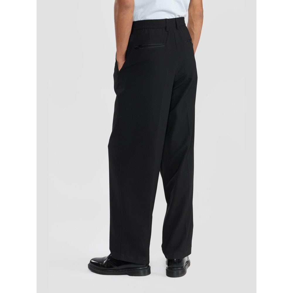 Perona Julio Black Relaxed Fit Pant