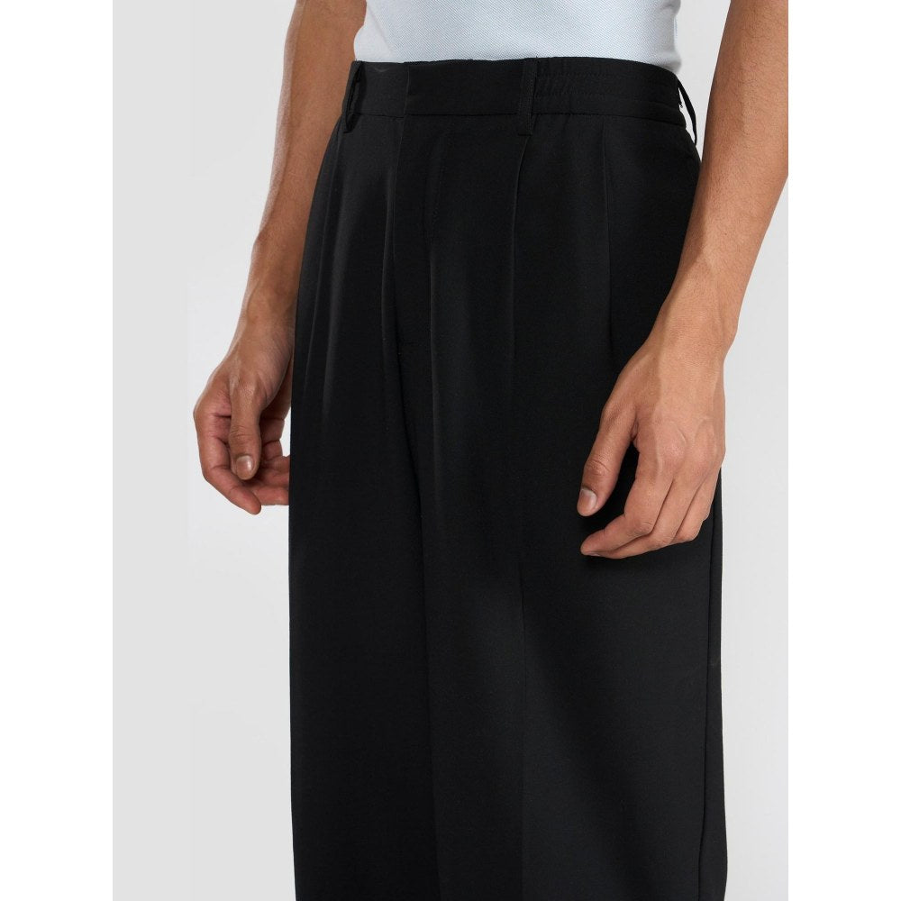 Perona Julio Black Relaxed Fit Pant