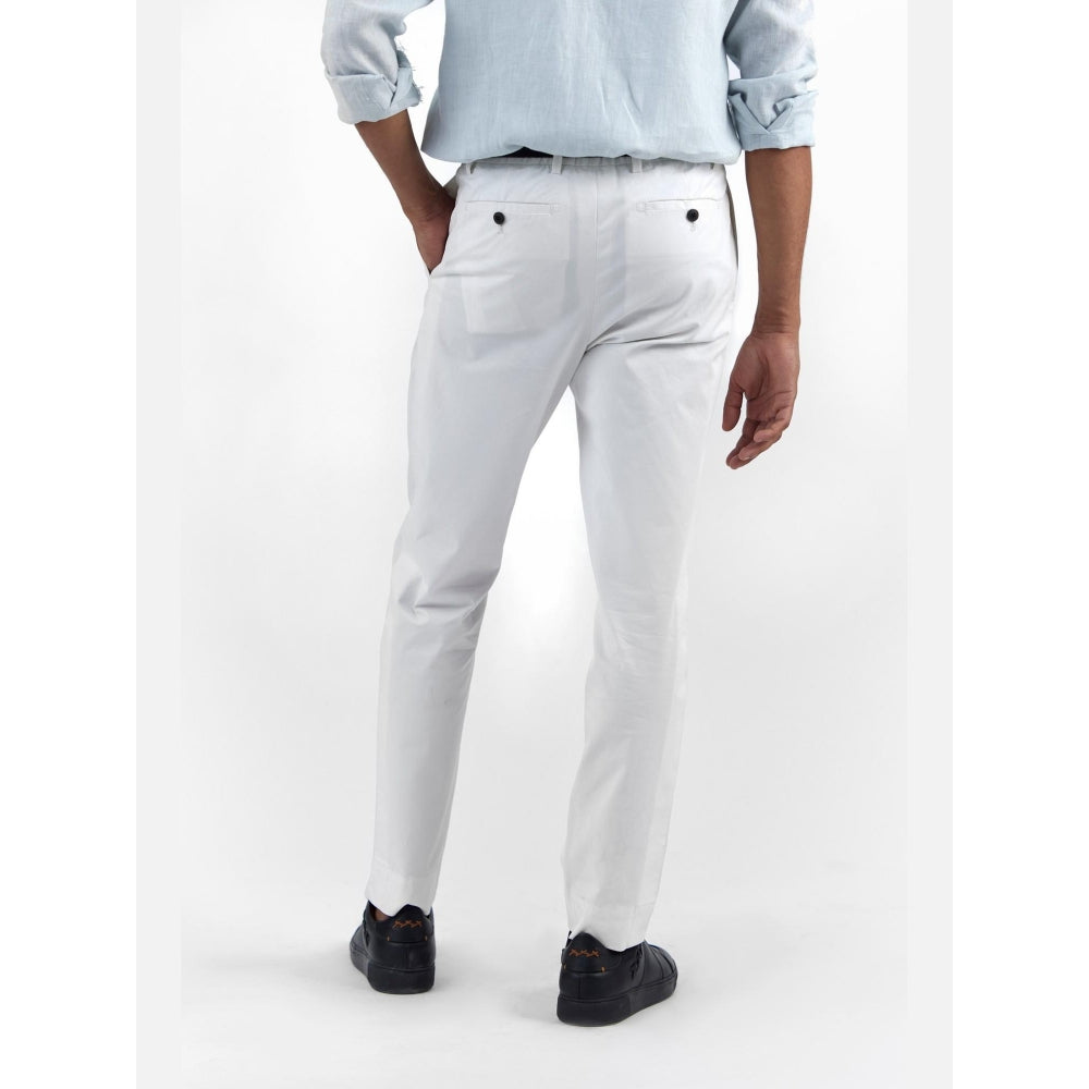 Perona Miles White Relaxed Fit Pant