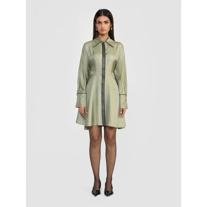 Perona Leila Green Shirt Dress