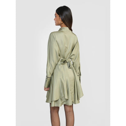 Perona Leila Green Shirt Dress
