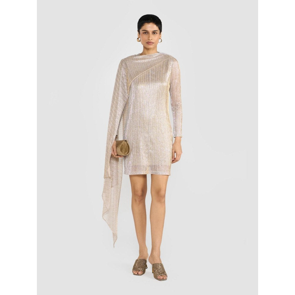 Perona Haruka Beige Bodycon Dress