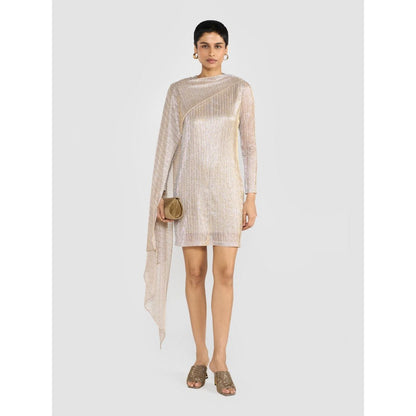 Perona Haruka Beige Bodycon Dress
