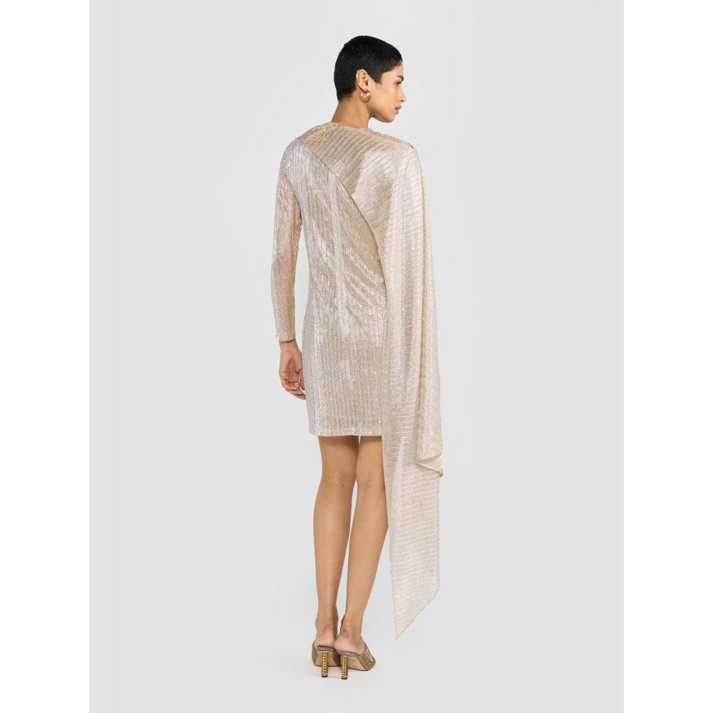 Perona Haruka Beige Bodycon Dress