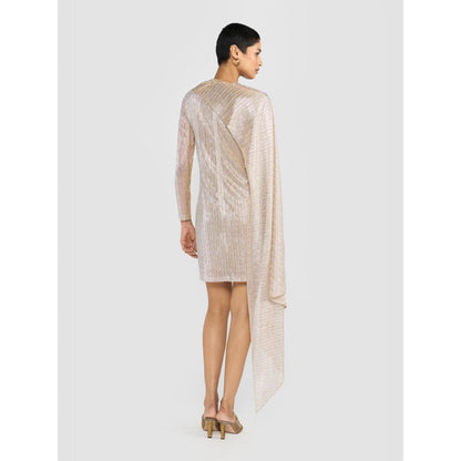 Perona Haruka Beige Bodycon Dress