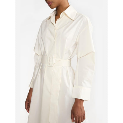Perona Chloe Off White A Line Dress