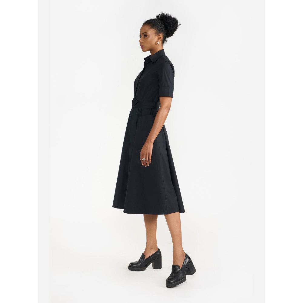 Perona Ciara Black A Line Dress