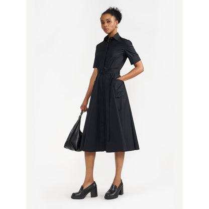 Perona Ciara Black A Line Dress