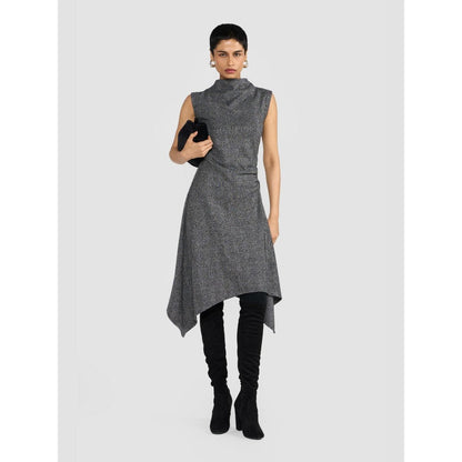 Perona Mabelle Black A-Line Dress