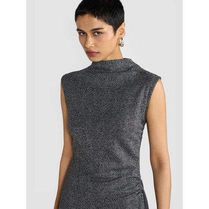 Perona Mabelle Black A-Line Dress