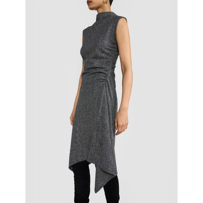 Perona Mabelle Black A-Line Dress