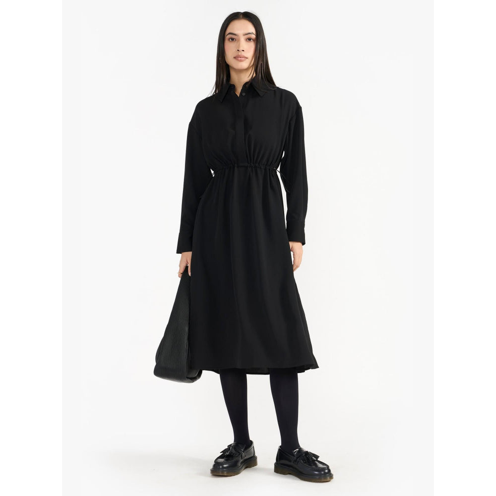 Perona Juniper Black A Line Dress