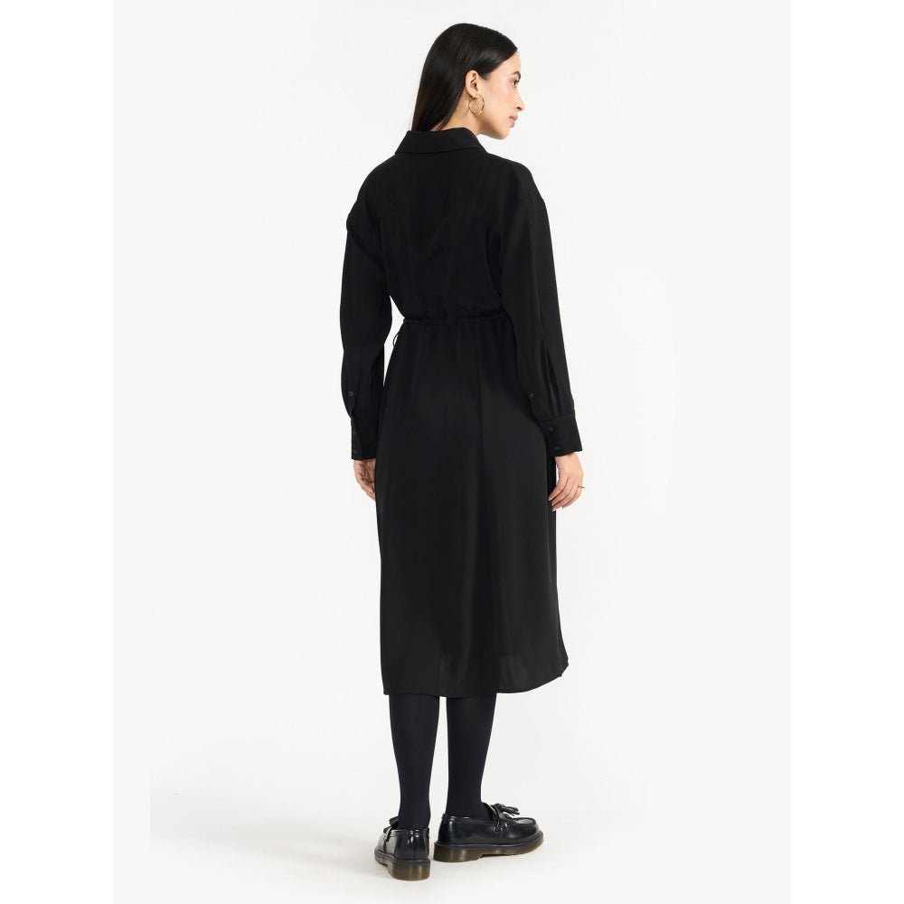Perona Juniper Black A Line Dress