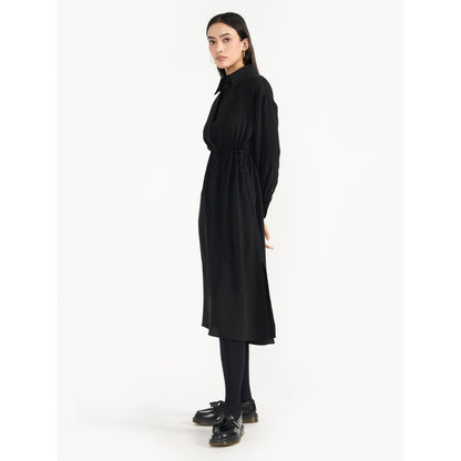 Perona Juniper Black A Line Dress