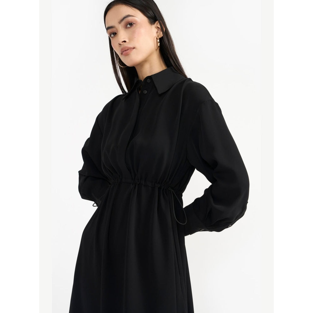 Perona Juniper Black A Line Dress