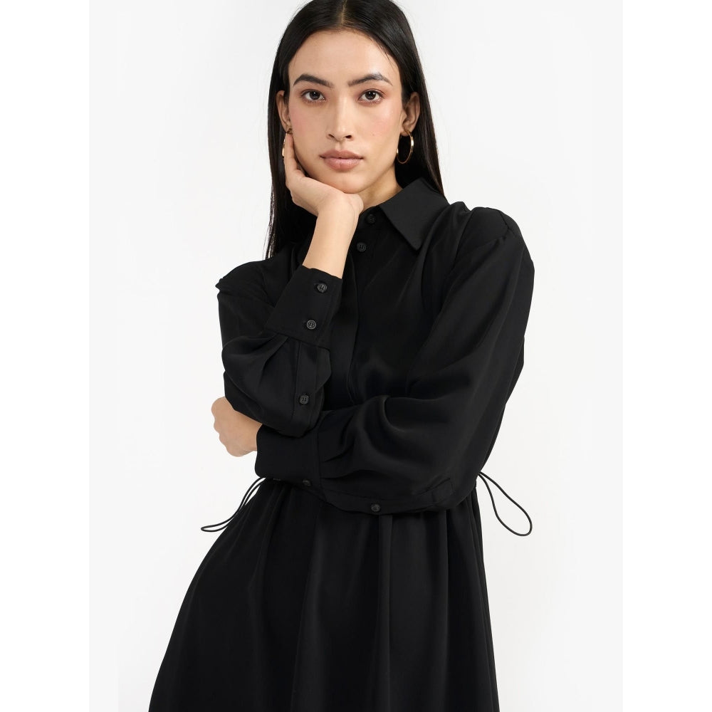 Perona Juniper Black A Line Dress