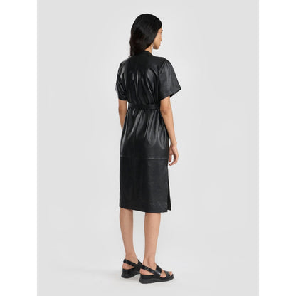 Perona Xena Black Shirt Dress