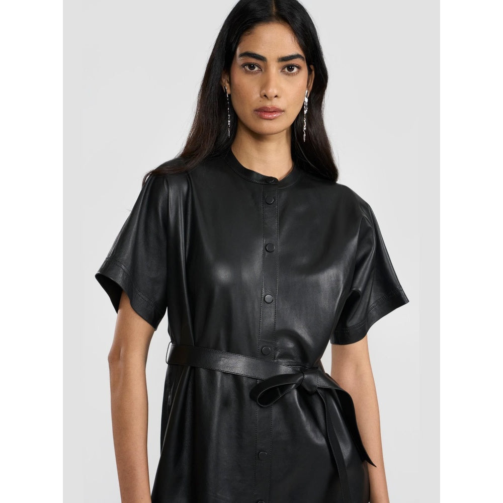 Perona Xena Black Shirt Dress