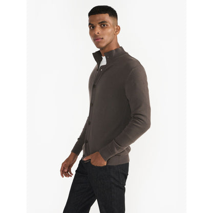 Perona Peter Grey Cardigan