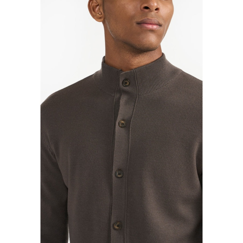 Perona Peter Grey Cardigan
