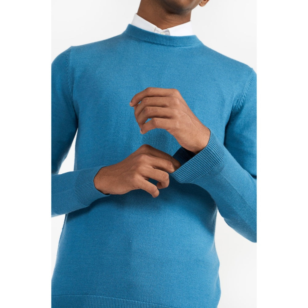Perona Drake Blue Sweater
