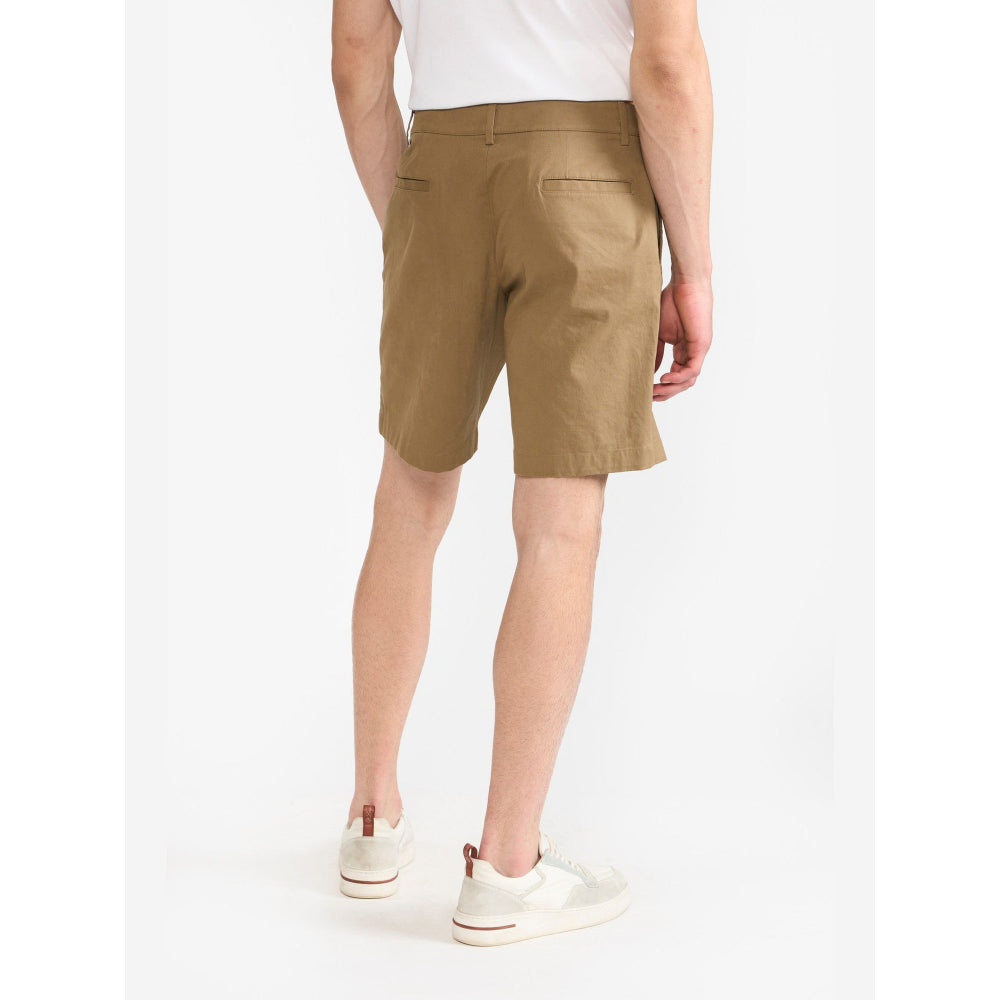 Perona Scott Men Solid Brown Short
