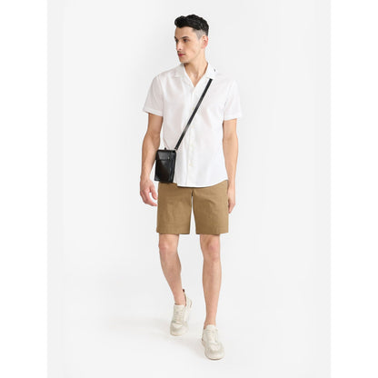 Perona Scott Men Solid Brown Short