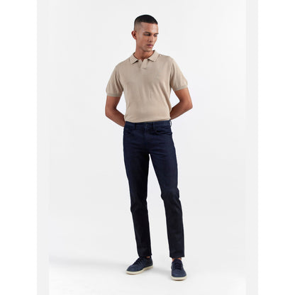 Perona Jaque Beige Solid Polo T-Shirt