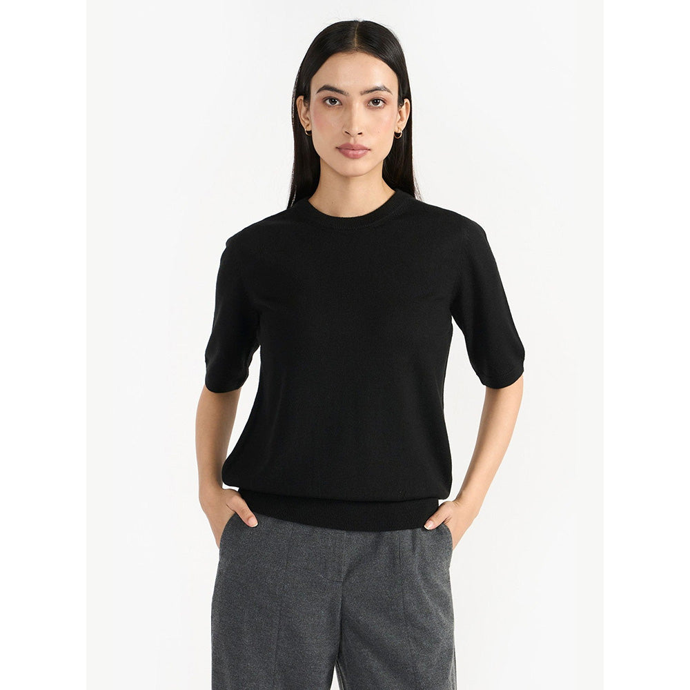 Perona Mindy Black Sweater