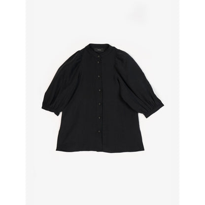 Perona Veronica Black Relaxed Fit Shirt