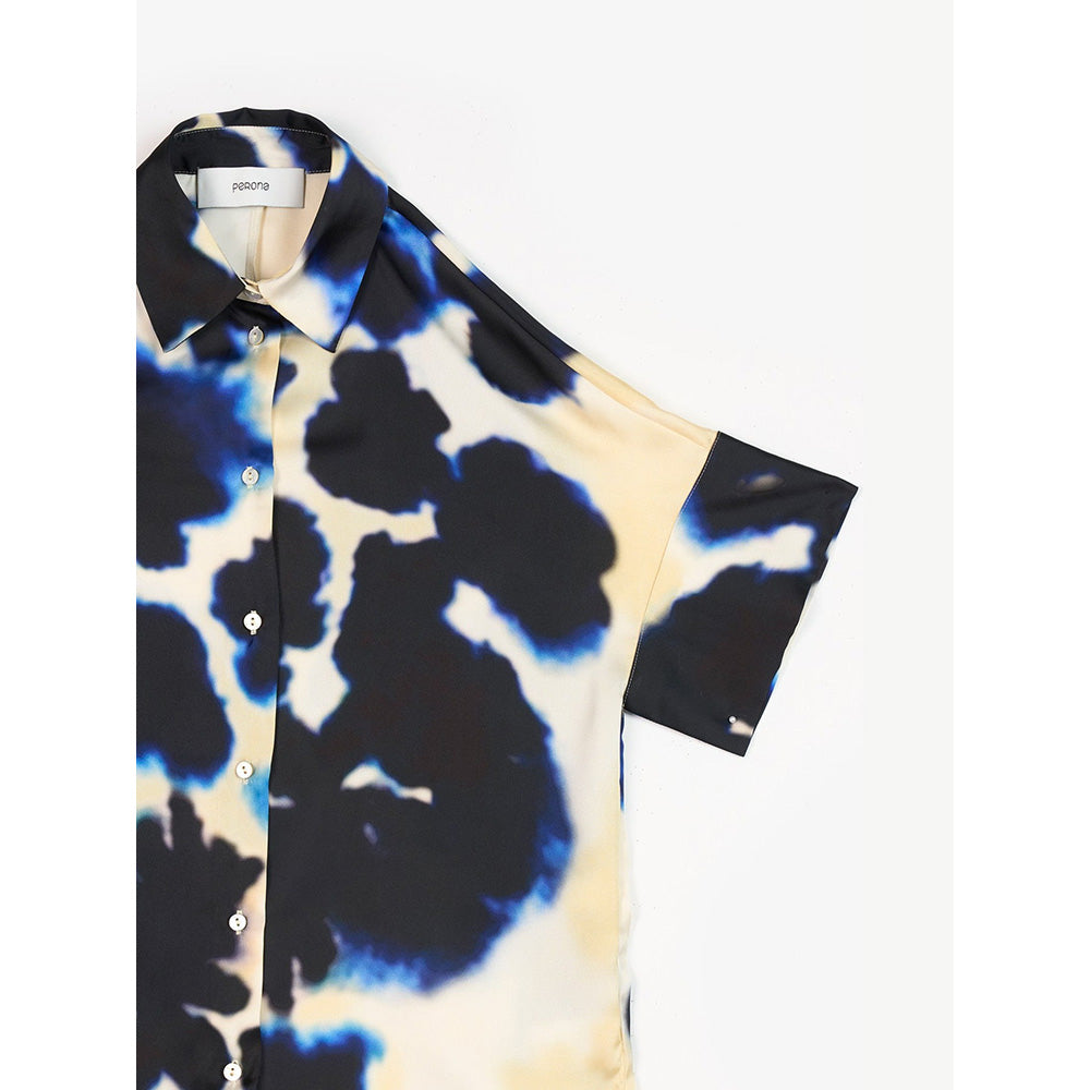 Perona Monroe Multi Color Printed Shirt