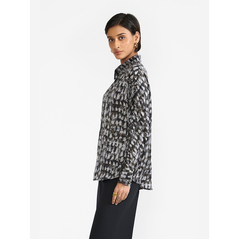 Perona Seine Multi Color Printed Full Sleeves Shirt
