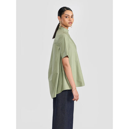 Perona JoannaGreen Relaxed Top