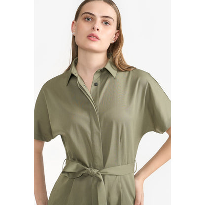 Perona Jade Olive Relaxed Fit Playsuit