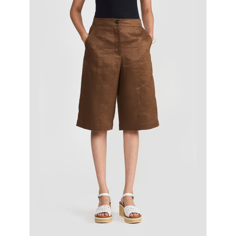 Perona Brenda Women Brown Short