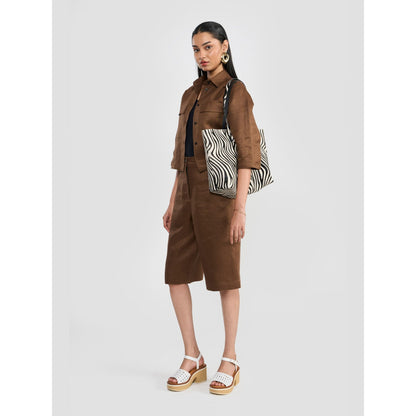 Perona Brenda Women Brown Short