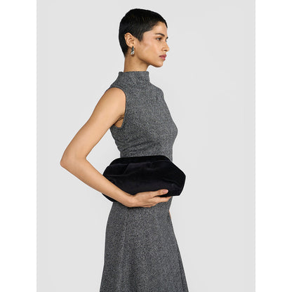 Perona Aura Black Clutch