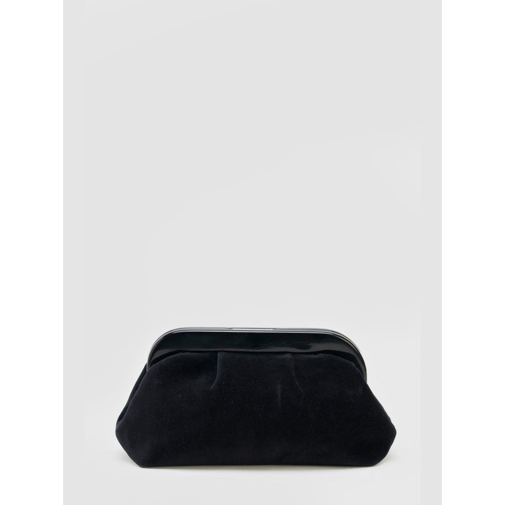 Perona Aura Black Clutch
