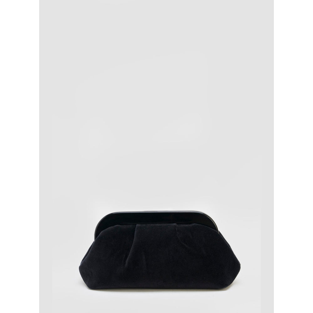 Perona Aura Black Clutch