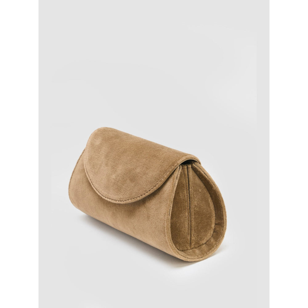 Perona Darcy Mini Brown Clutch