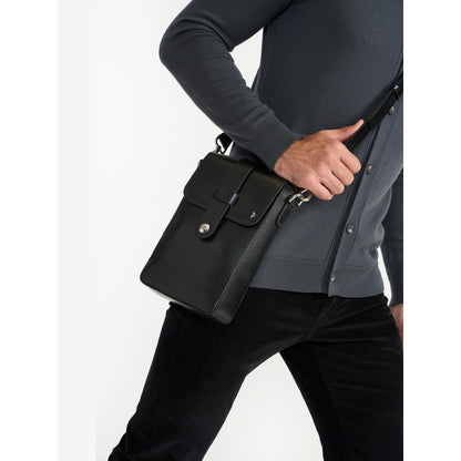 Perona Ceron Black Messenger Bag