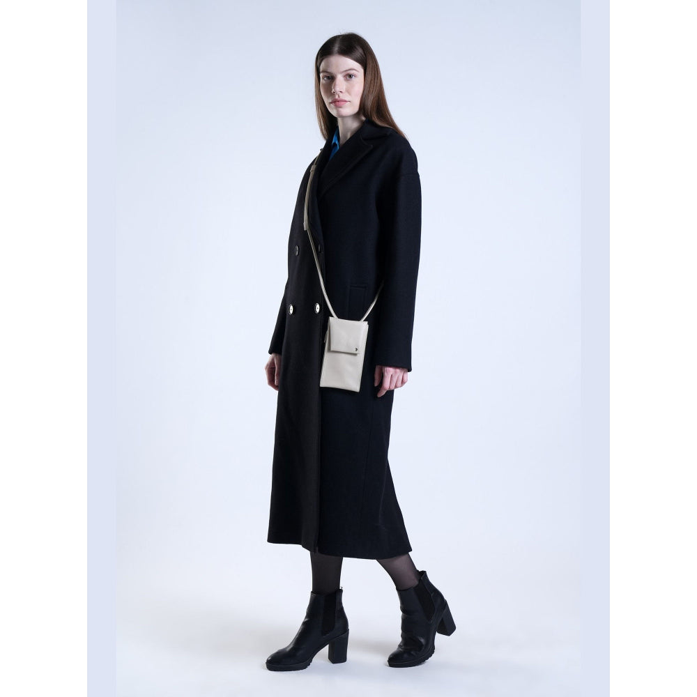 Perona Fleur White Sling Bag