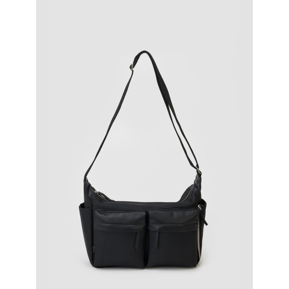 Perona Ivano Black Messenger Bag