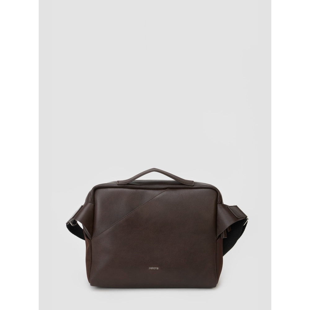 Perona Umeko Brown Messenger Bag