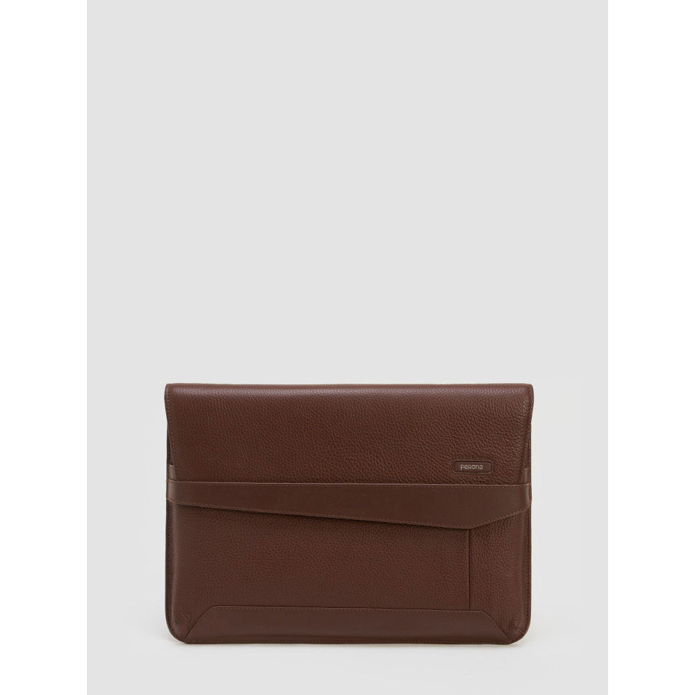 Perona Juleus Brown Laptop Bag