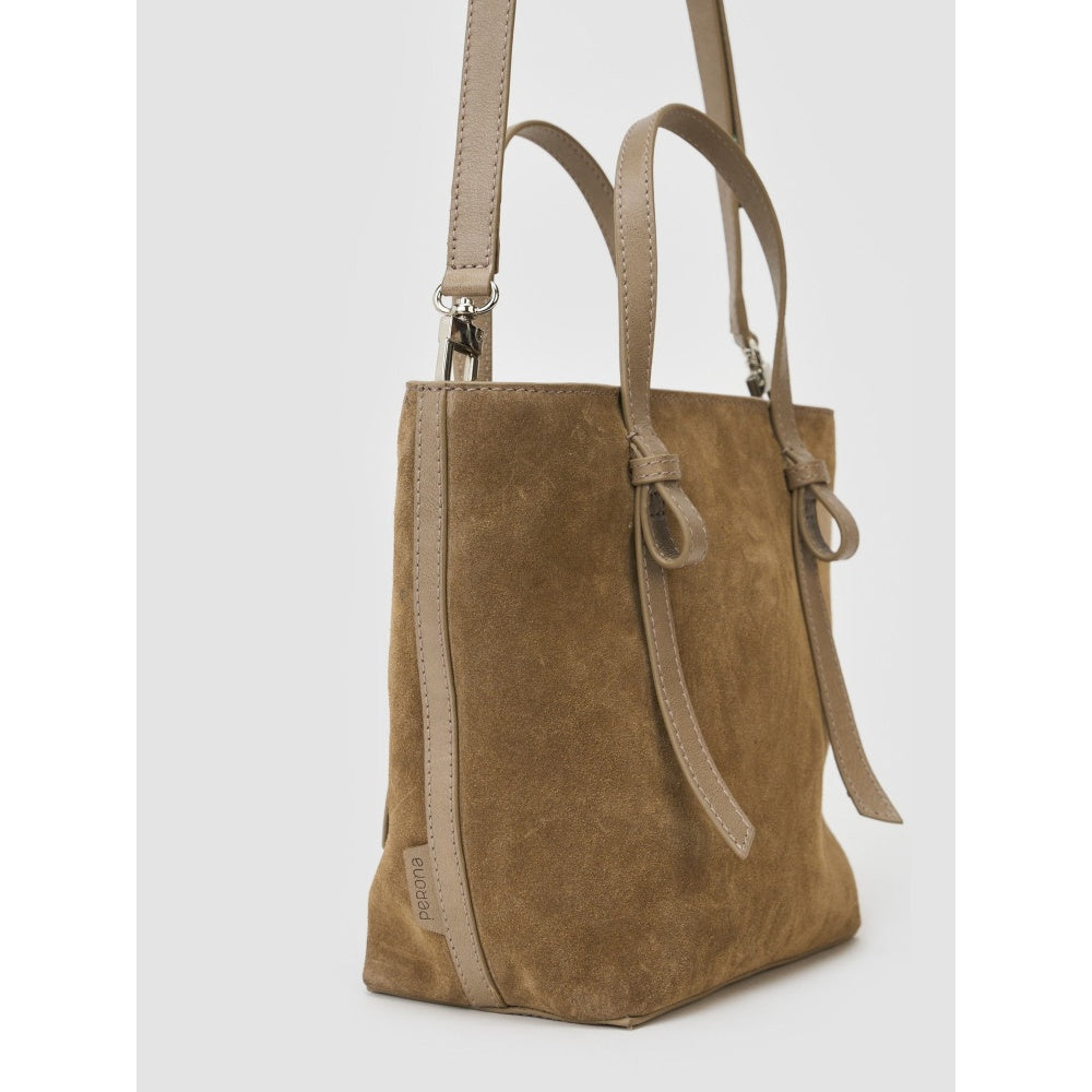Perona Hallie Taupe Tote Bag