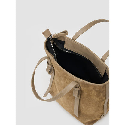 Perona Hallie Taupe Tote Bag